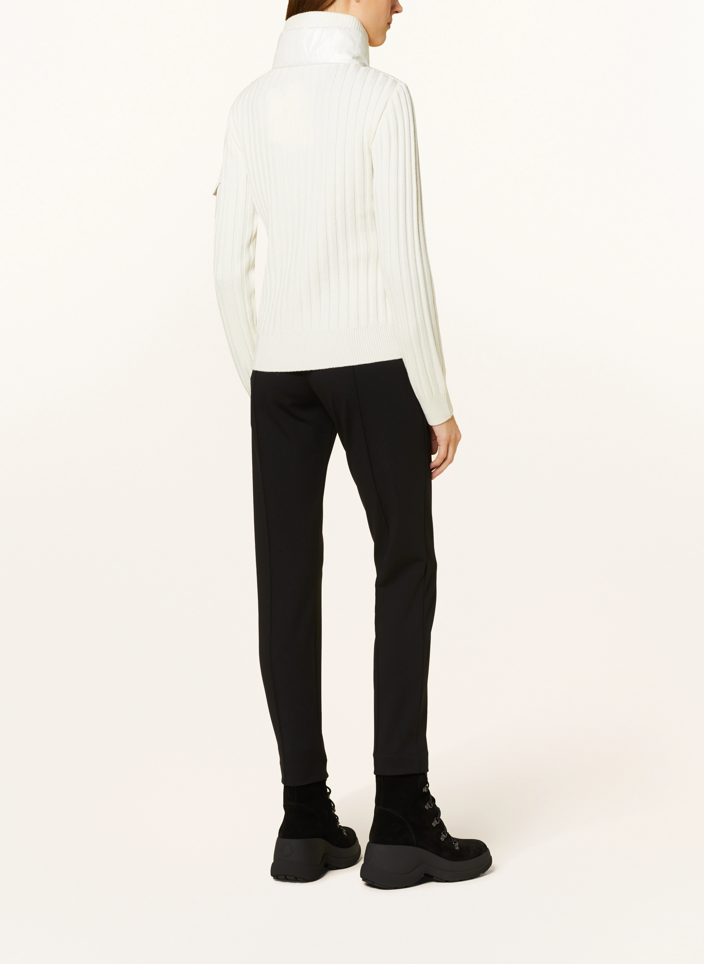MONCLER Daunenjacke im Materialmix