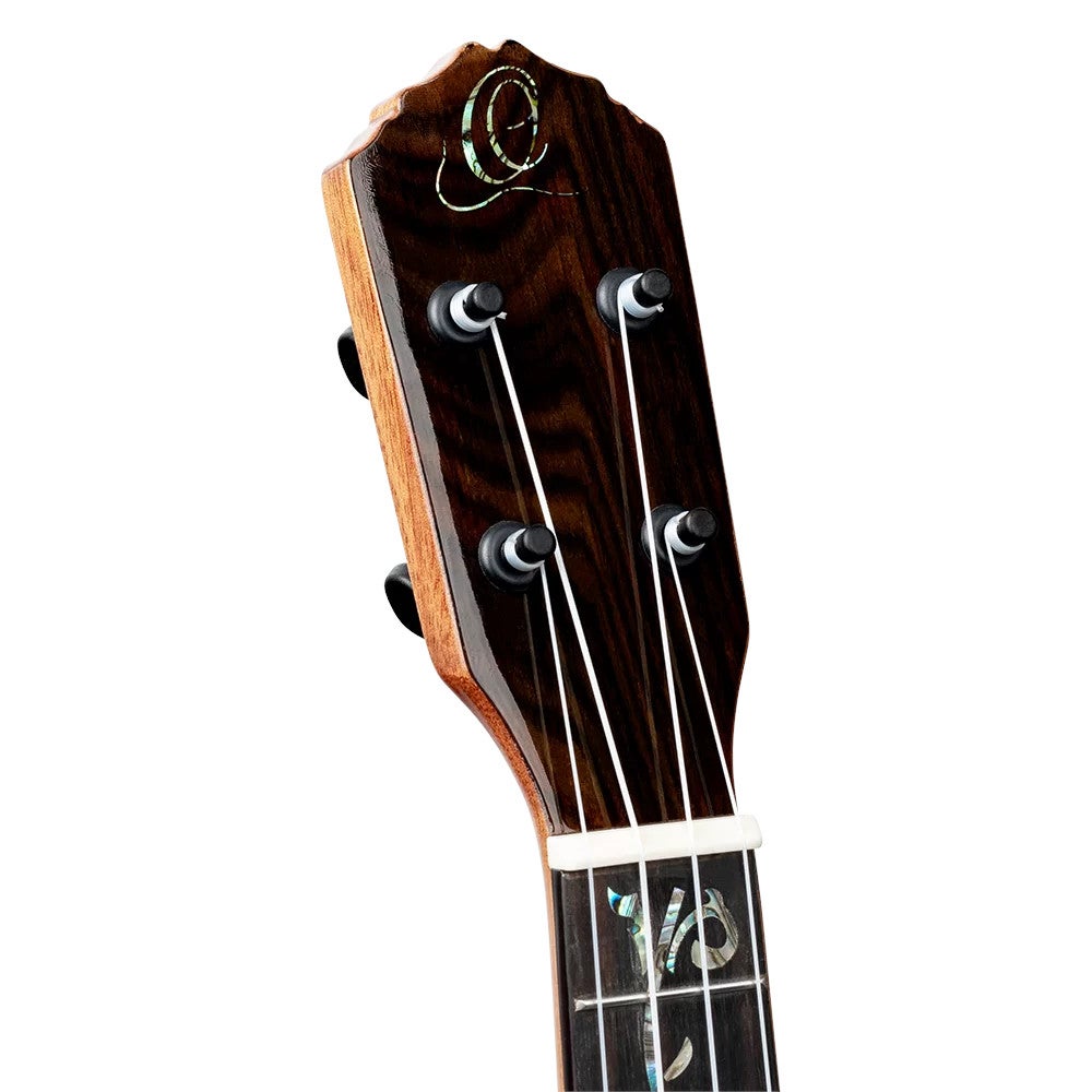 Ortega RUET-ZC Elite Series Concert Size Ukulele Ziricote elektrisch-akoestische concert ukelele met gigbag