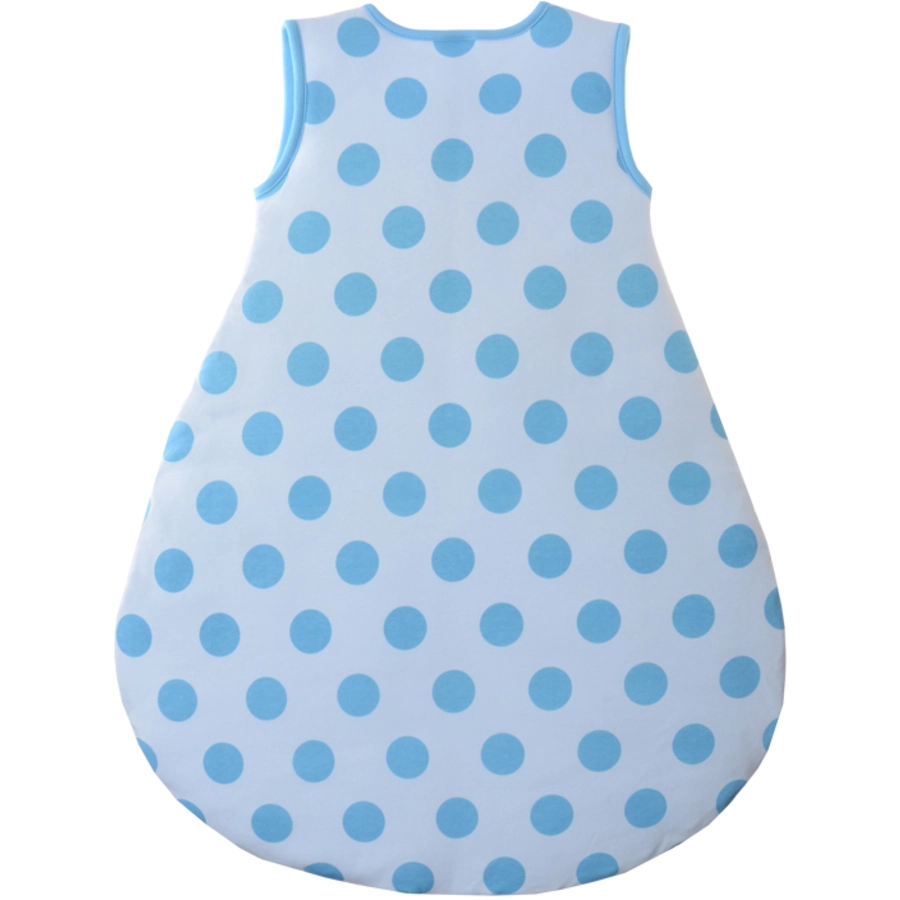 Liliput Baby-Schlafsack hellblau AOP Punkte