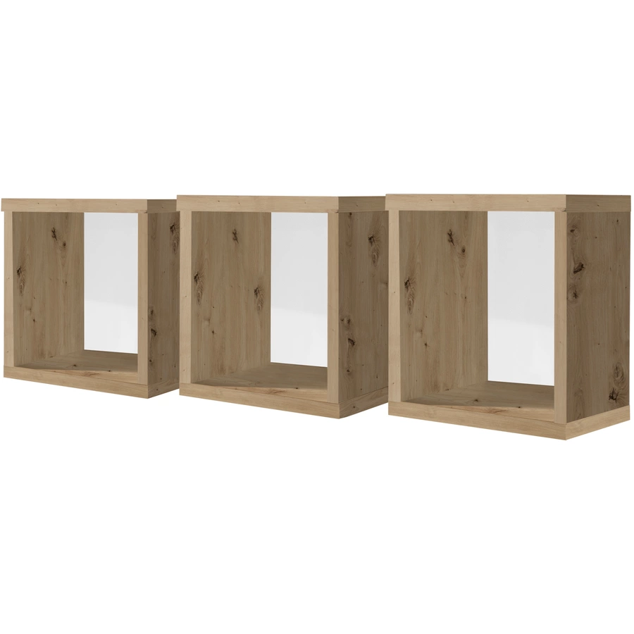 Mäusbacher Kinderzimmer Micha 4-türig Inkl. Hängeregale natur