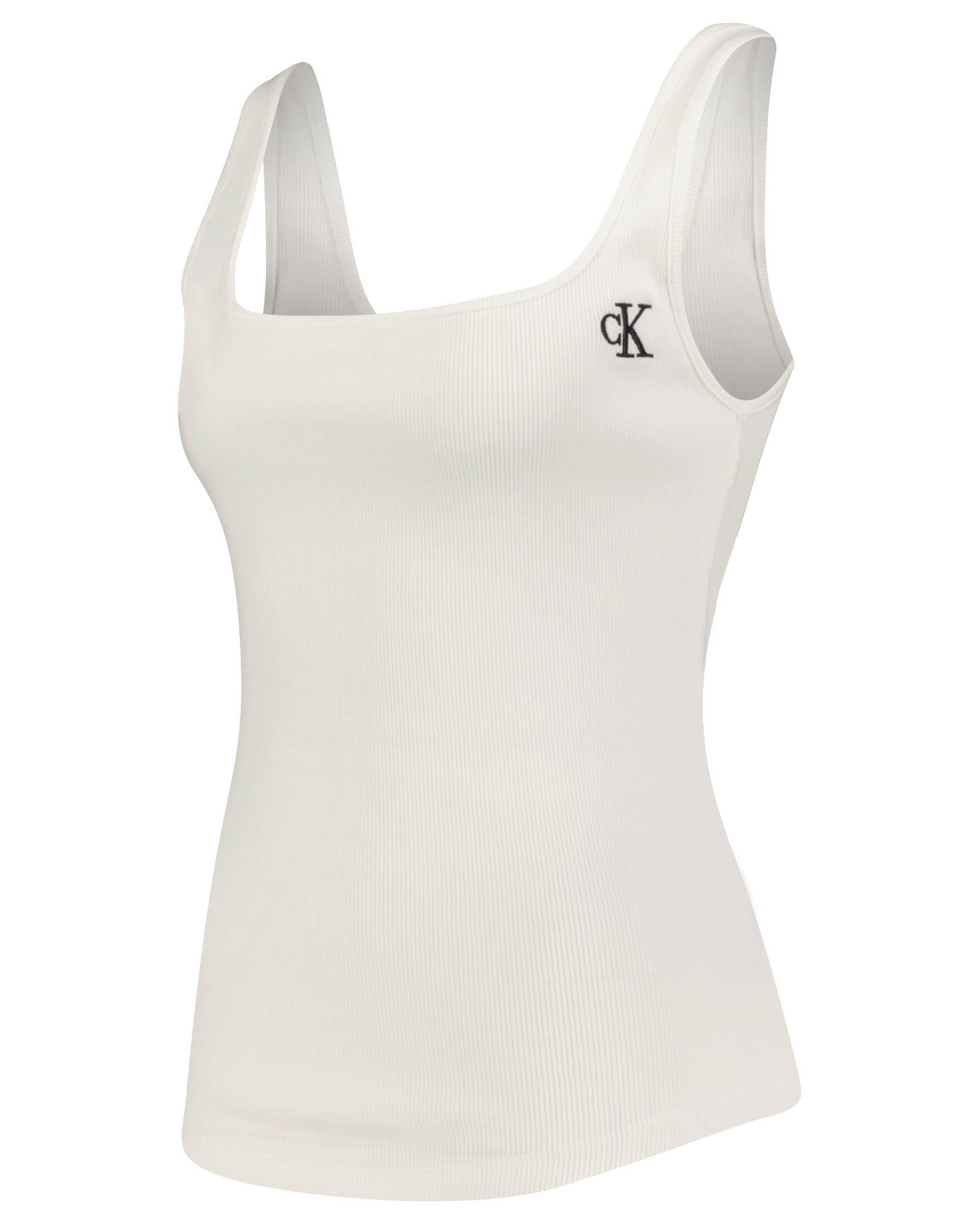 CALVIN KLEIN JEANS| Damen Tanktop CK RIB TANK TOP