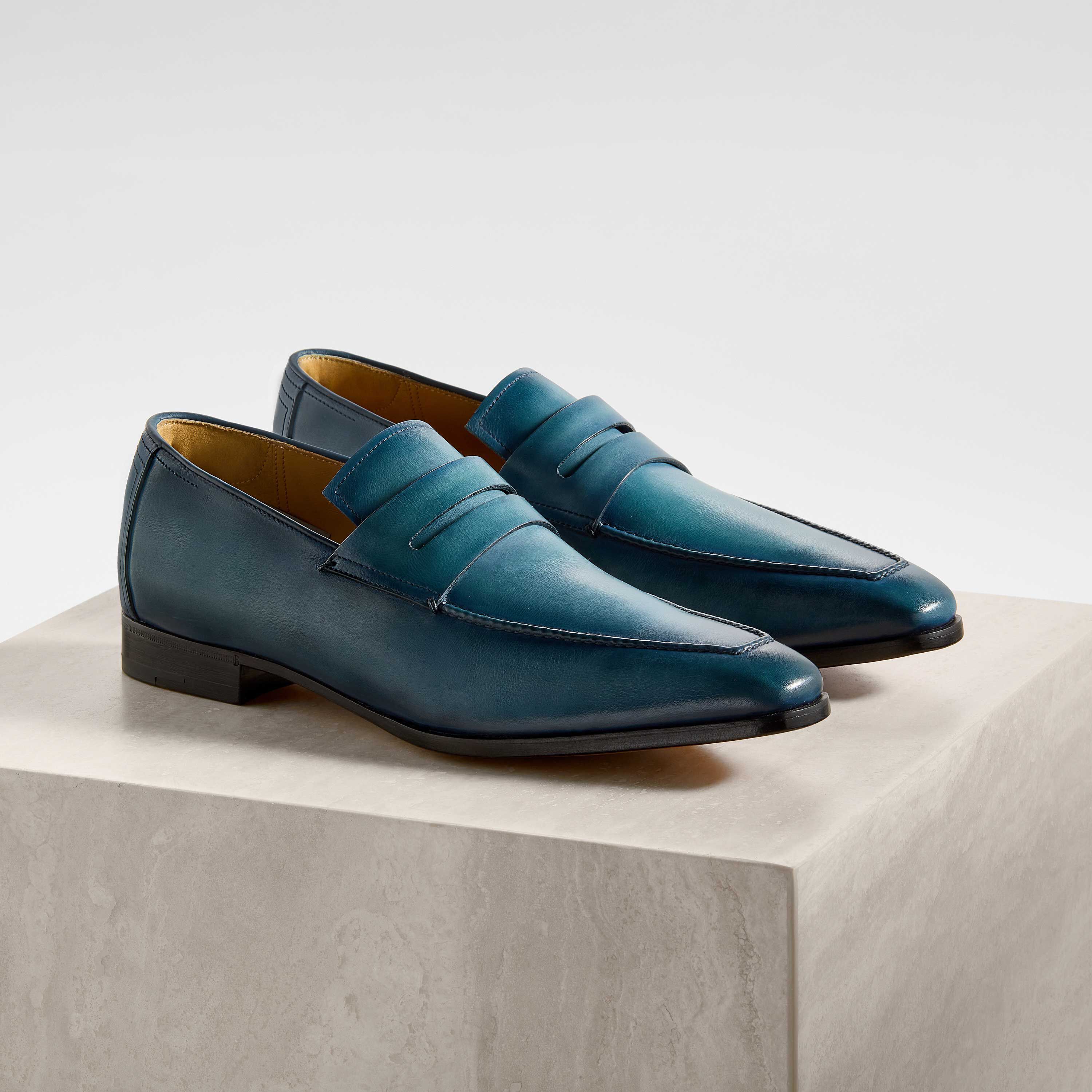 Mocassin Andy Demesure Flex En Cuir