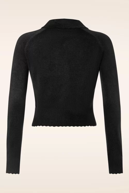 Banned Retro Trudy cardigan in zwart