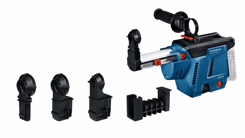 Bosch GDE 18V-26 D Li-ion accu stofzuiger body incl. accessoires - 1600A01TX0