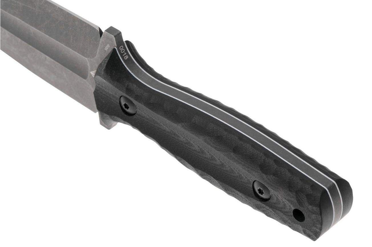 Böker Plus W1 02BO118, Dark Stonewashed VG10, Black G10 dolk, Bokii Nazar design