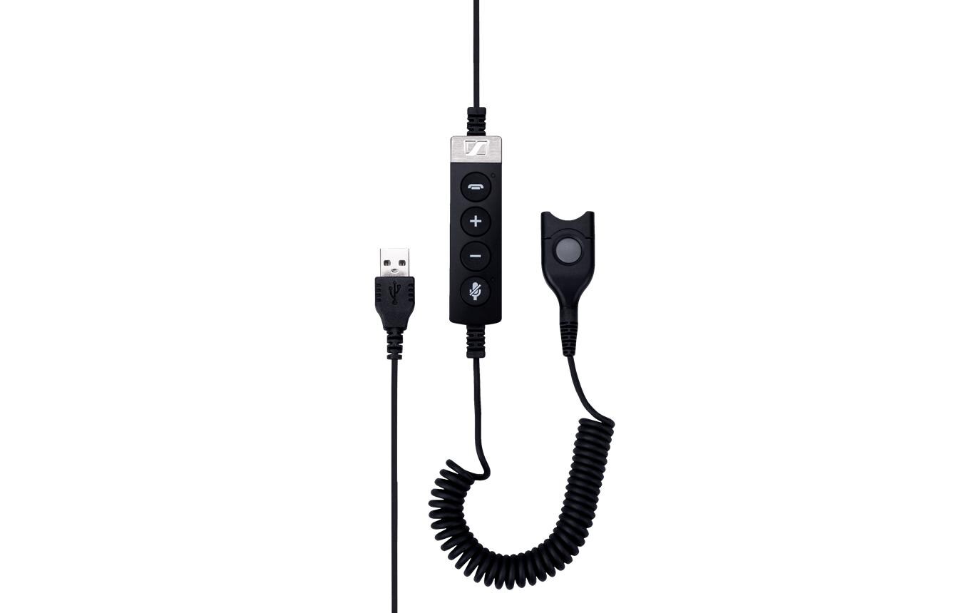 Adapter USB-ED CC 01 MS USB-A - QDKabeladapter mit Easy Disconnect-Stecker zu IMPACT 200/600-Serie