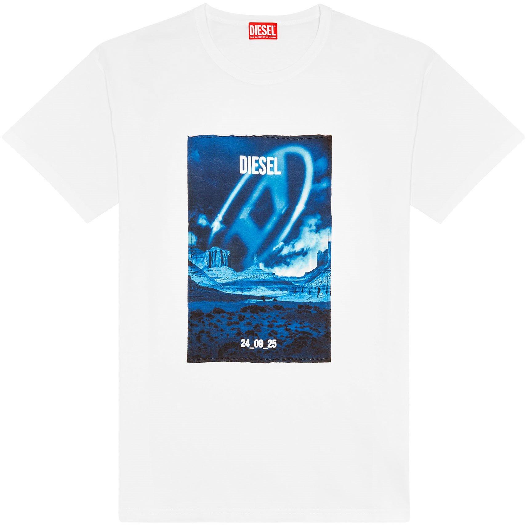 Diesel Graphic Print T Shirt