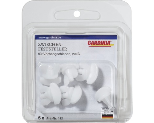 Tussenstop voor gordijnrail GE en P2Ü 6 st.