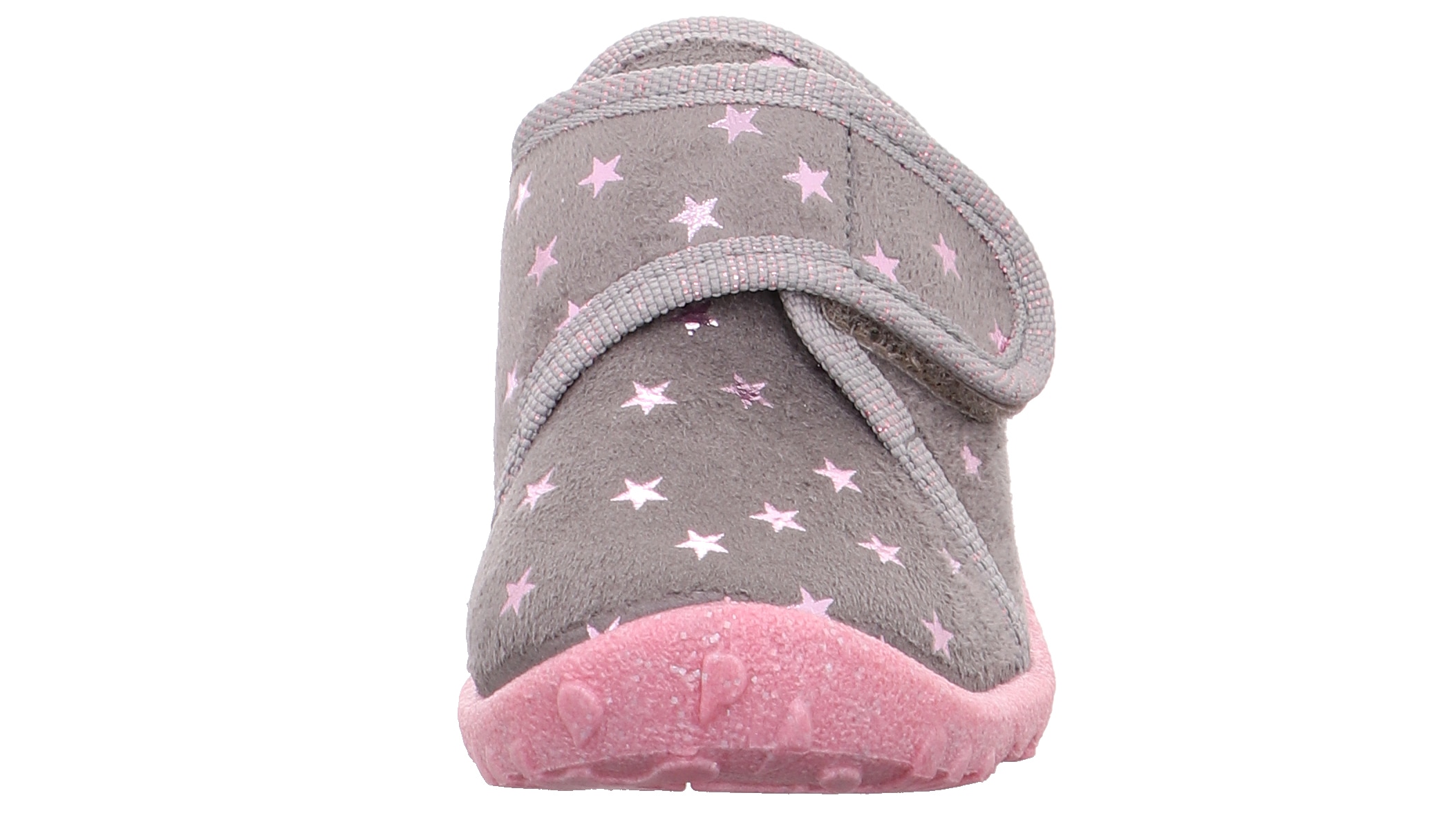 Superfit Hausschuh »SPOTTY WMS: Mittel«  Klettschuh, Kindergarten Schuh mit Motiv, Grössenschablone zum Download