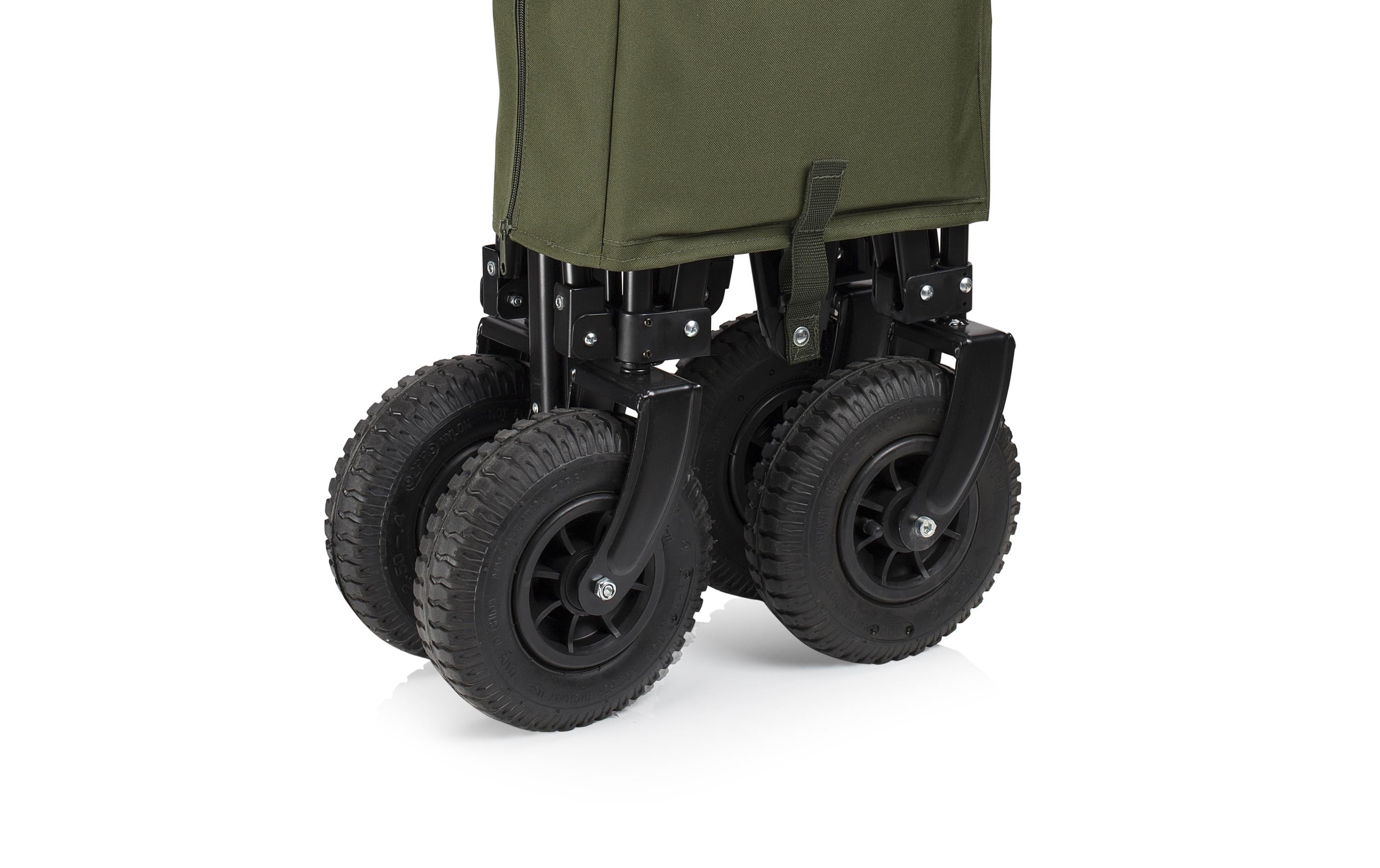 Leiterwagen Faltbarer Trolley mit Luftreifen<br>Bollerwagen mit Luftreifen