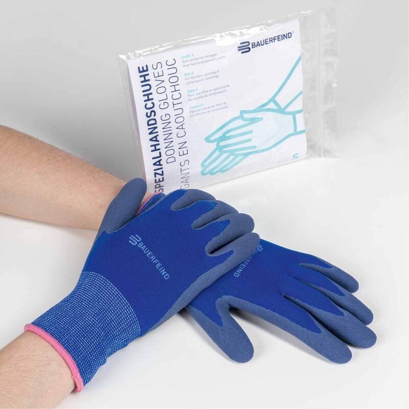 Bauerfeind Spezialhandschuhe XS blau 1 Paar