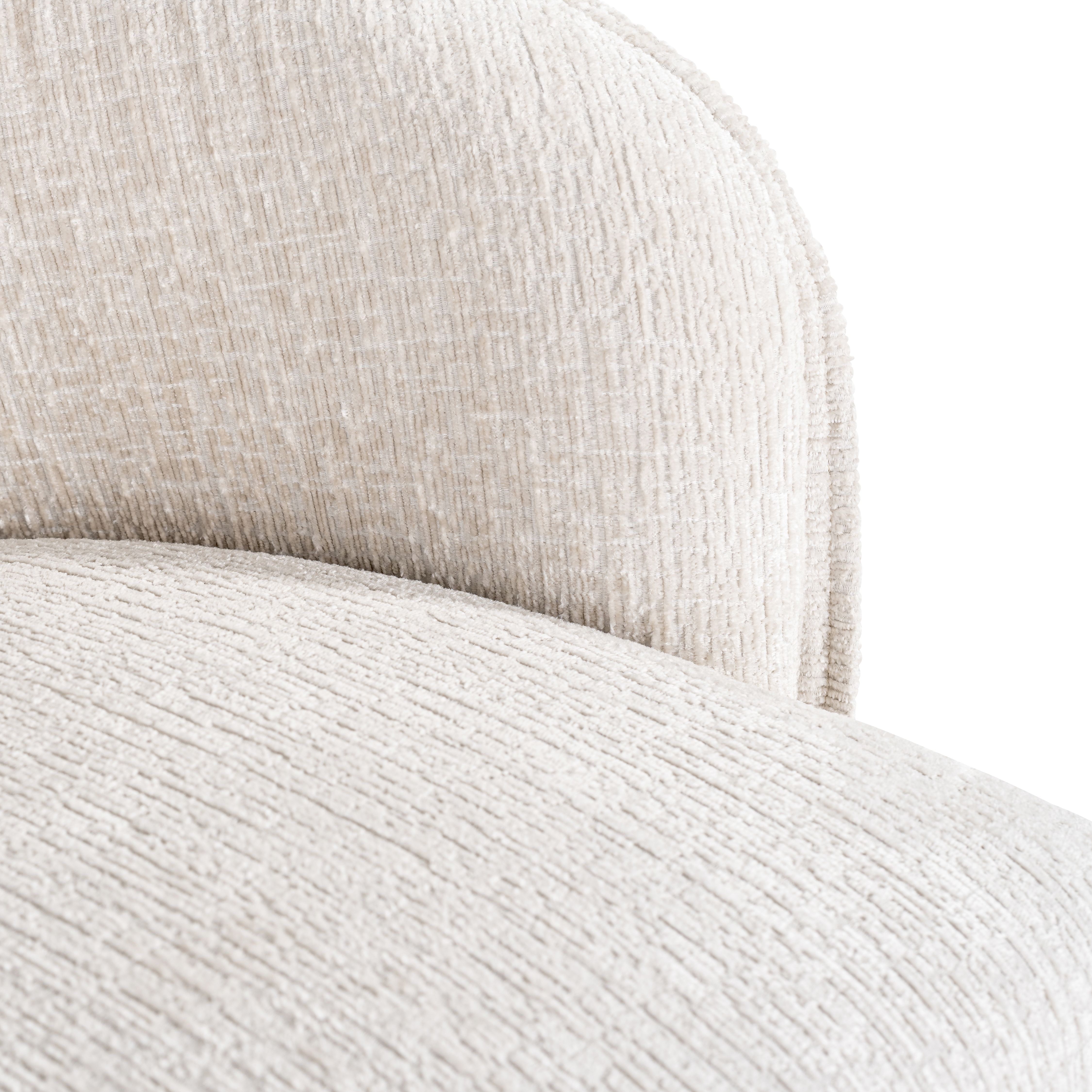 Fauteuil 211335 Cream Fusion Maryse B76 x D75 x H76 cm