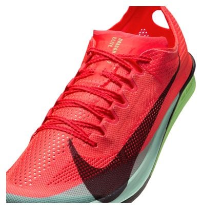 Chaussures d'Athlétisme Nike Dragonfly 2 Elite Fast Pack Rouge/Vert Unisexe