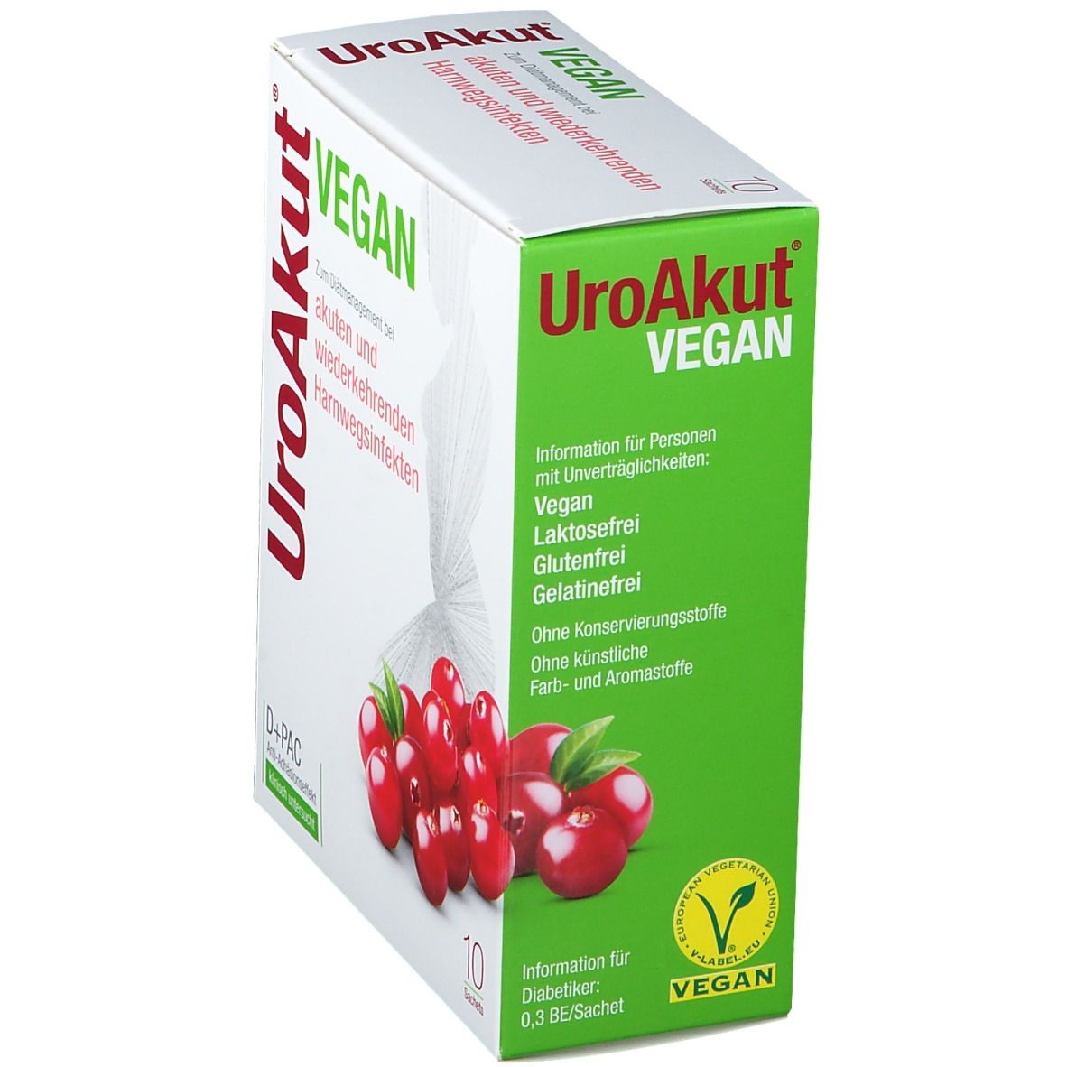 UroAkut® vegan D-Mannose plus Cranberry