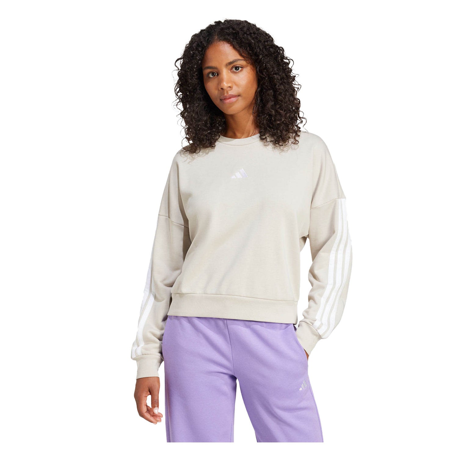 adidas  Essential 3-Stripes French Terry Sweater Dames