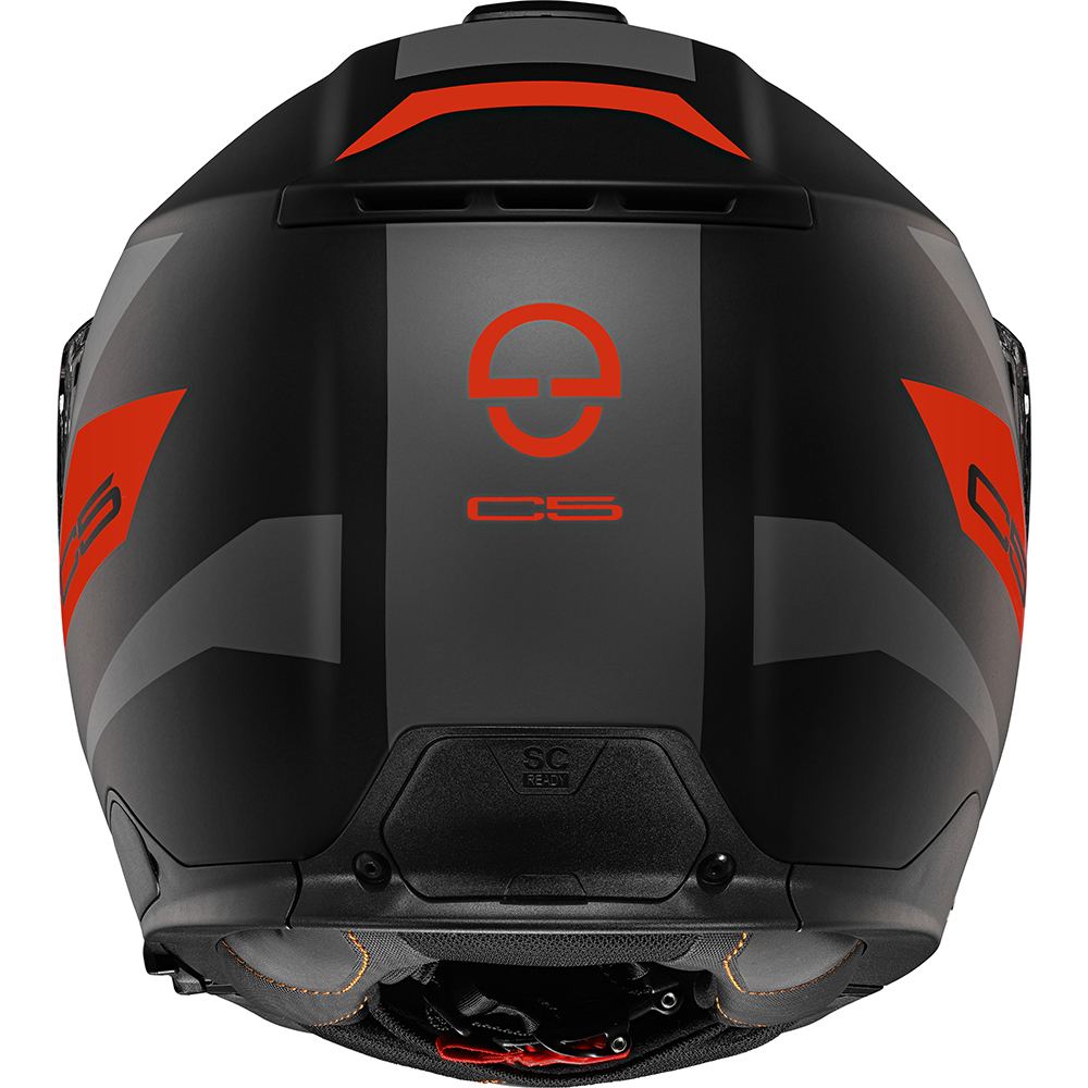 Schuberth - Casque C5 Eclipse Noir / Anthracite / Rouge