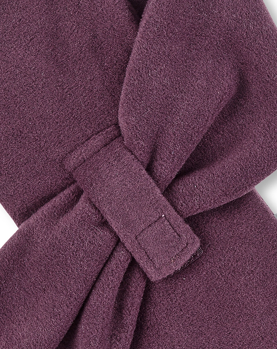 Microfleece-Schal UNI in beere