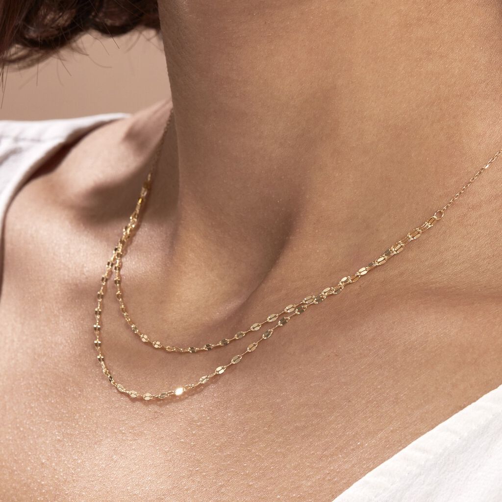 Collier Clareto Or Jaune