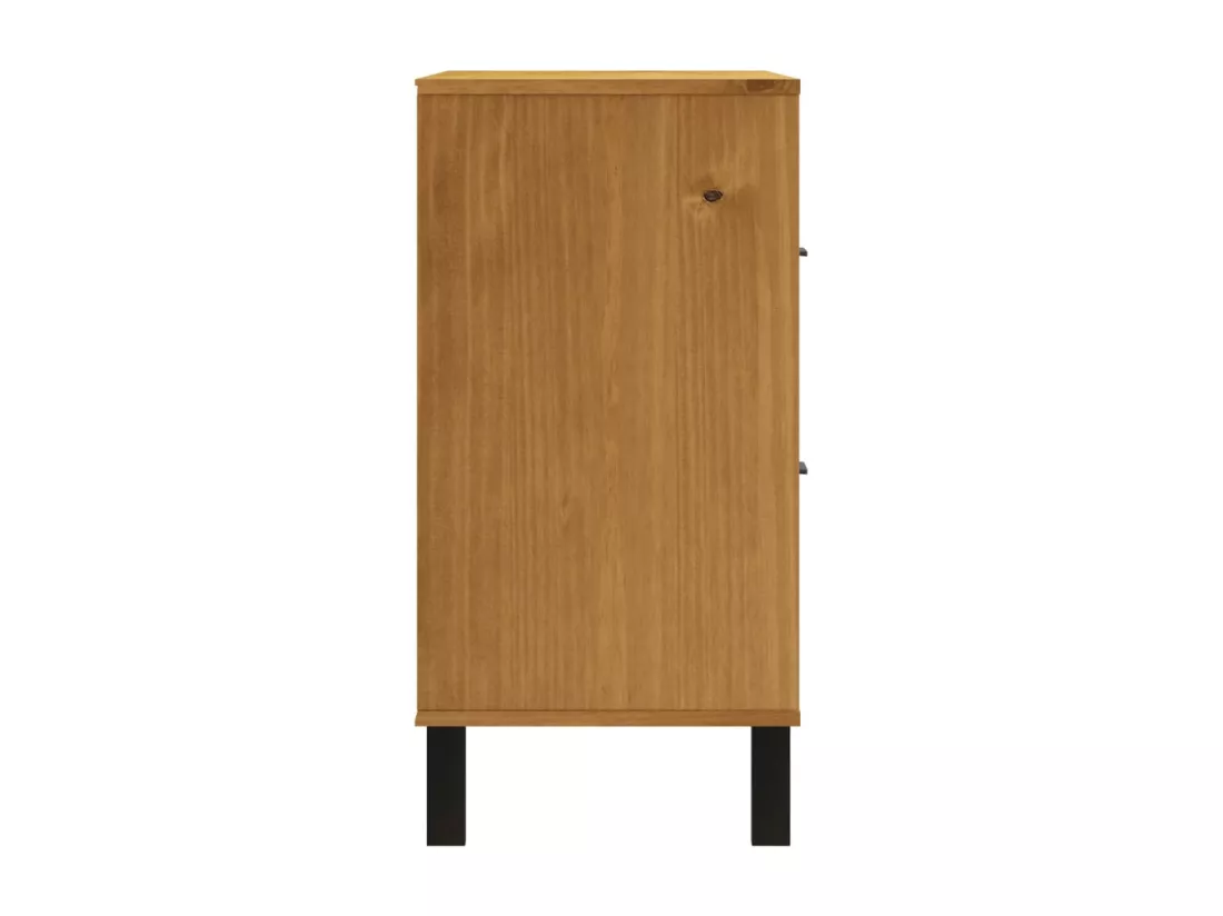 Commode FLAM 80x40x80 cm bois de pin massif