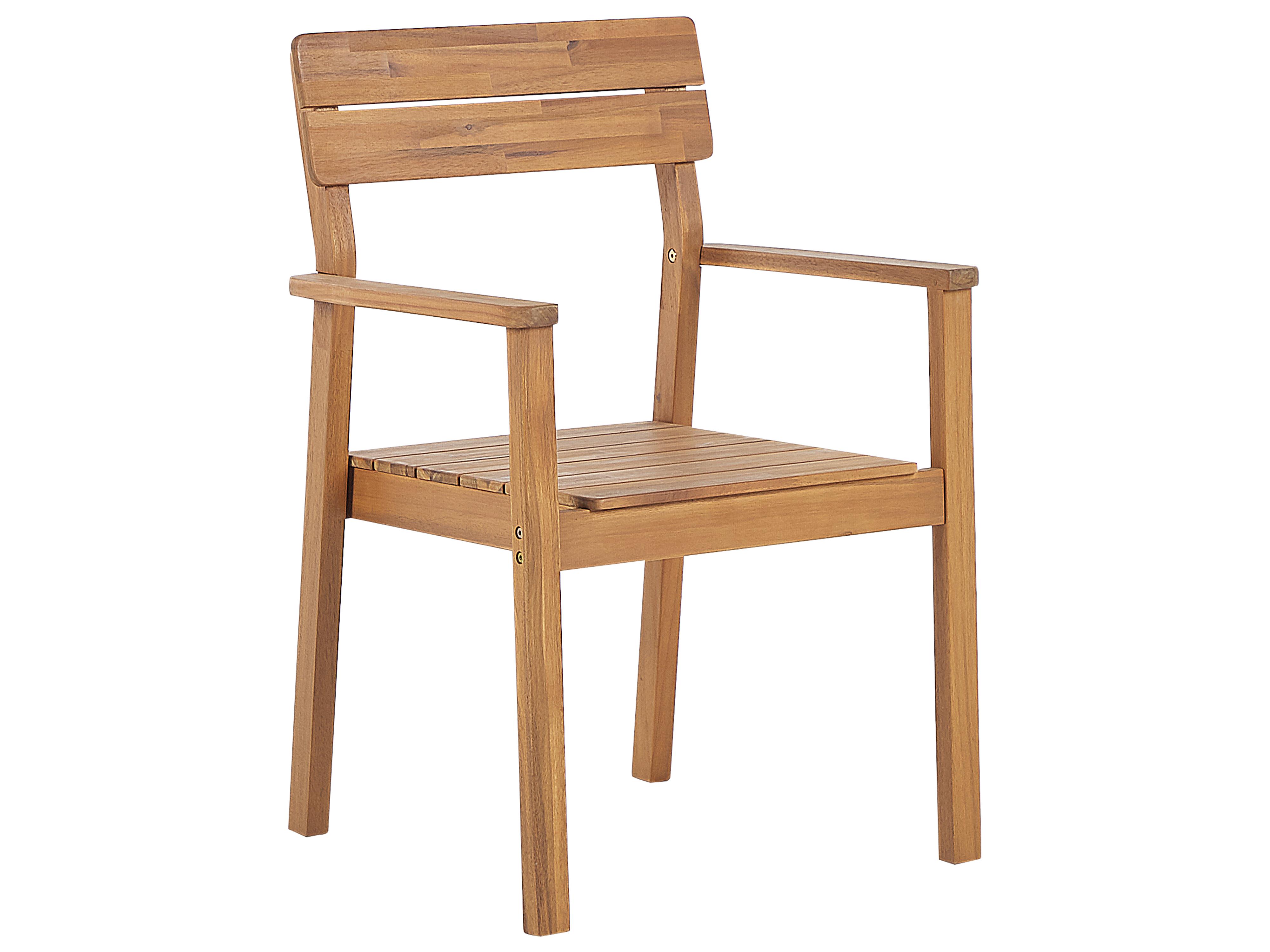 Tuinset 6-zits FORNELLI Acaciahout Bruin