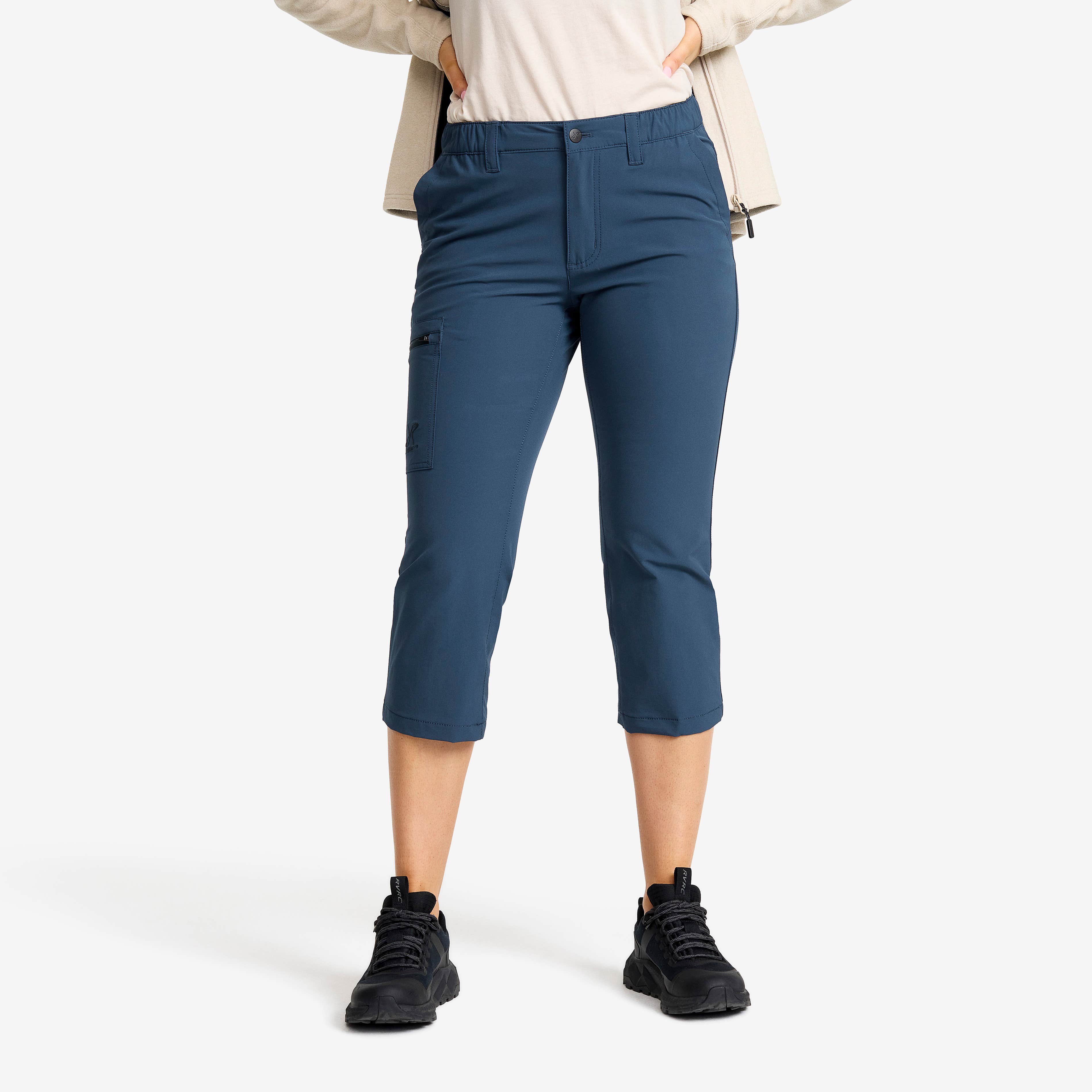 Adventure 3/4 Stretch Pants Dame Moonlit Ocean