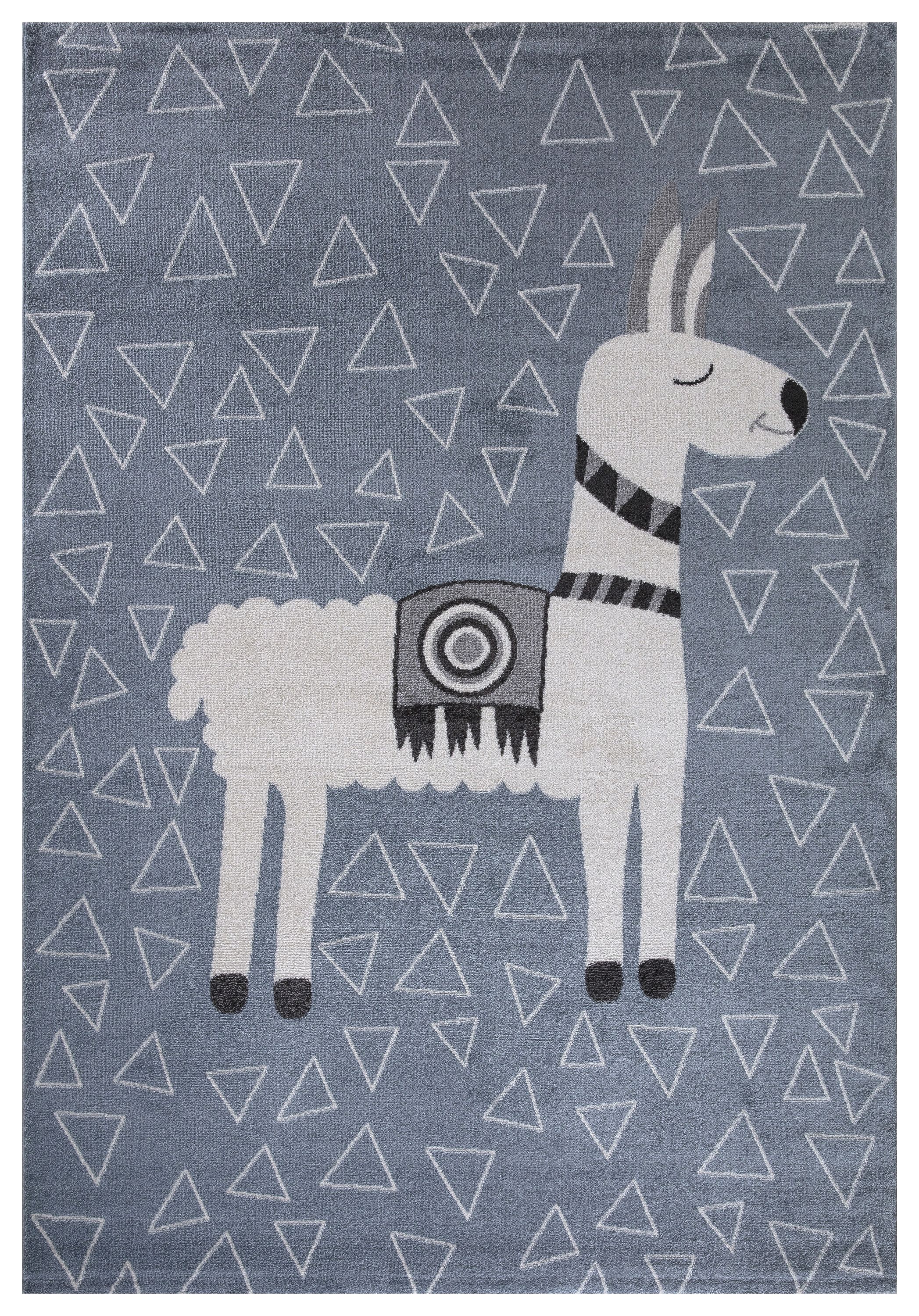 Teppich CANDY Lama blau