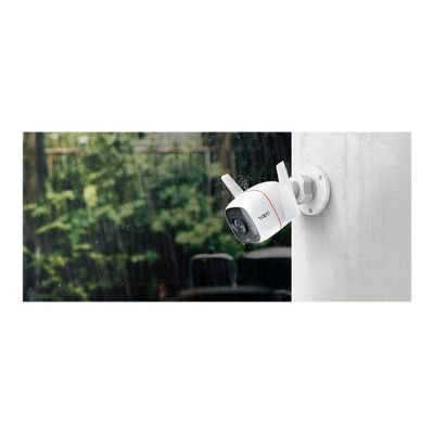 TP-Link TC65 V1 - Caméra de surveillance extérieur - audio - sans fil - Wi-Fi - blanc