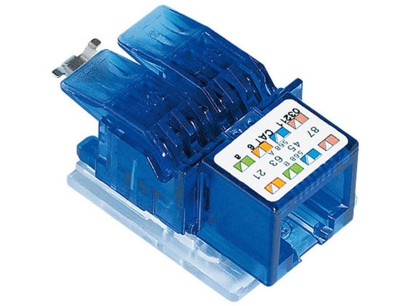 Feller EDIZIOliv AP-Netzwerkdose 2 x RJ45 AP-Montageset R M freenet mit Anschlussmodul R&M freenet Cat. 6, 1x RJ45 ungeschirmt