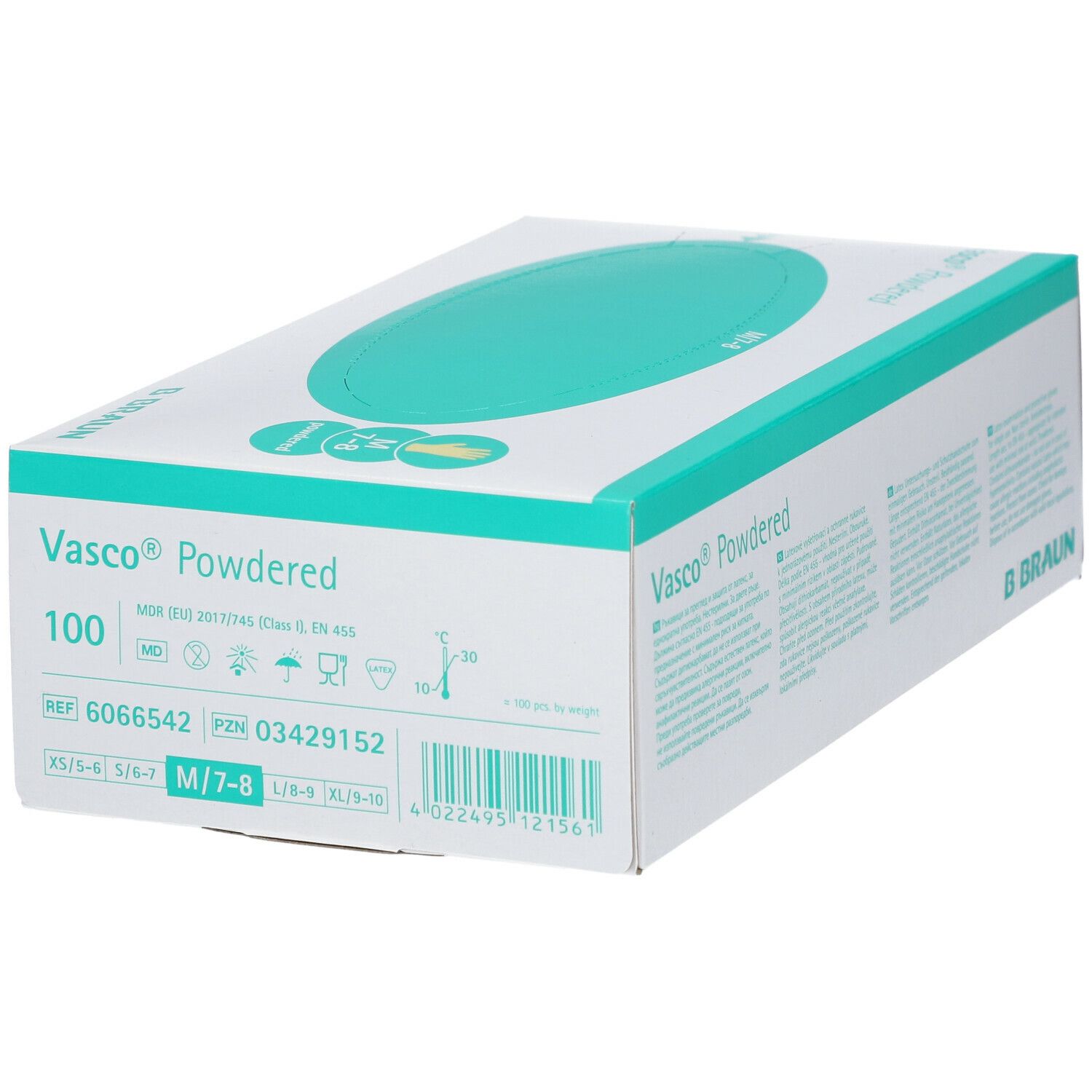Vasco® gepudert, Größe 7-8, mittel