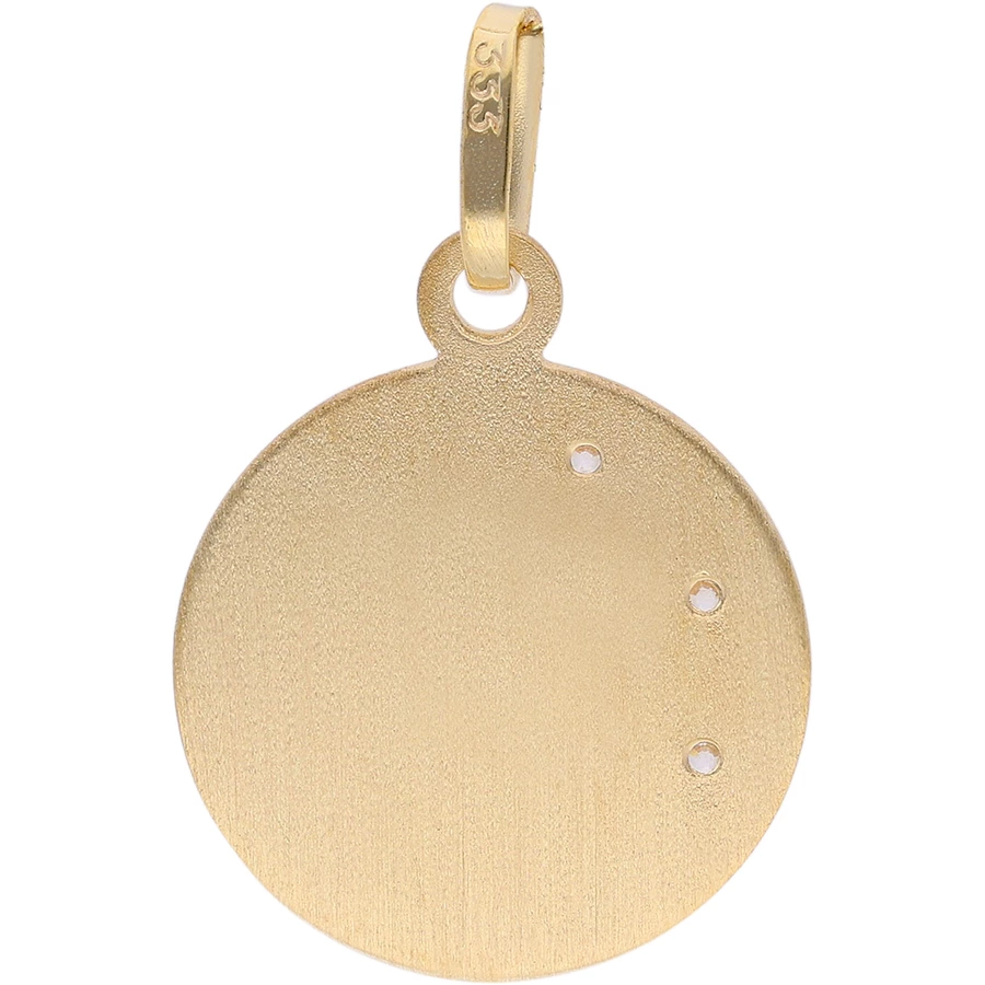 trendor Kinder-Anhänger Amor Gold 333 mit vergoldeter Silber-Halskette gold