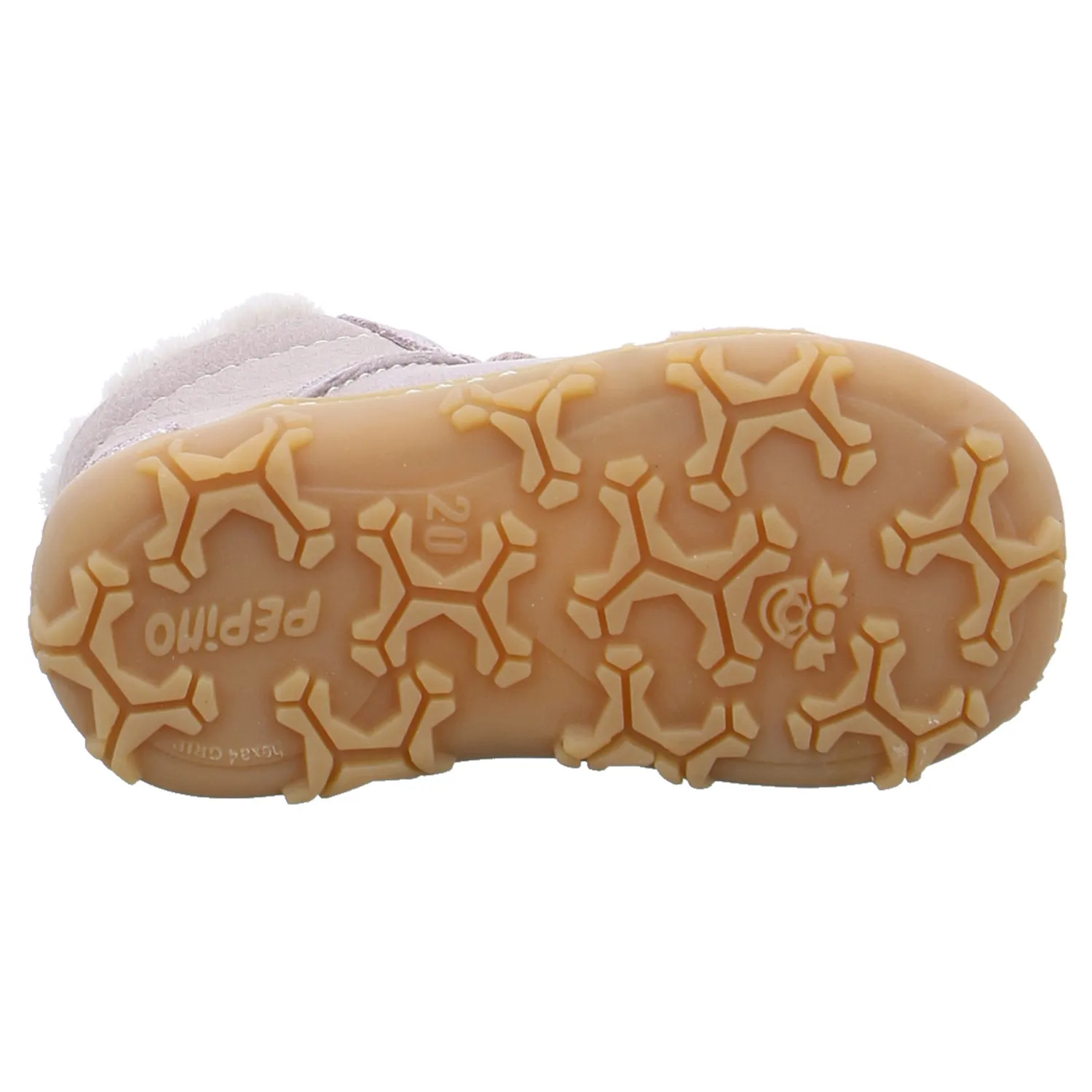 PEPINO Kleinkinder-Winter-Bottine Rosa Leder  Bottine Unisex