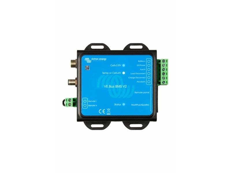 Victron Batterie-Management-System VE.Bus BMS V2 Batteriemanagementsysteme zum Anschluss und Schutz einer oder mehrerer Lithium-Batterie-Smart-Batterien mit 12.8 V und 25.6 V