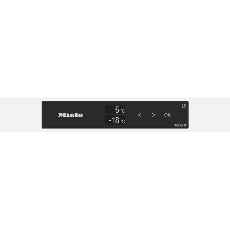 Réfrigérateur congélateur en bas Miele KFN 7734 E - ENCASTRABLE 177 CM