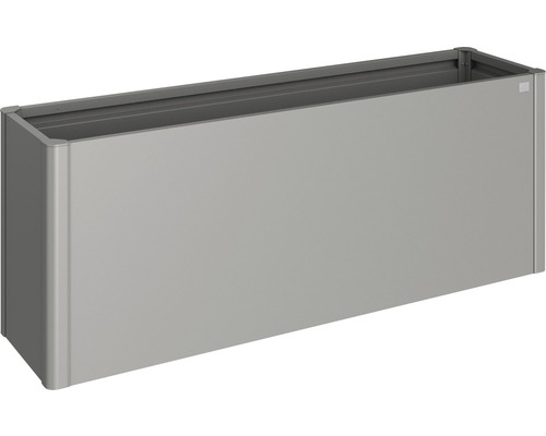 Biohort classic verhoogde tuinbak, afmeting 2x0,5, 201 x 53 x 77 cm, kwartsgrijs metallic