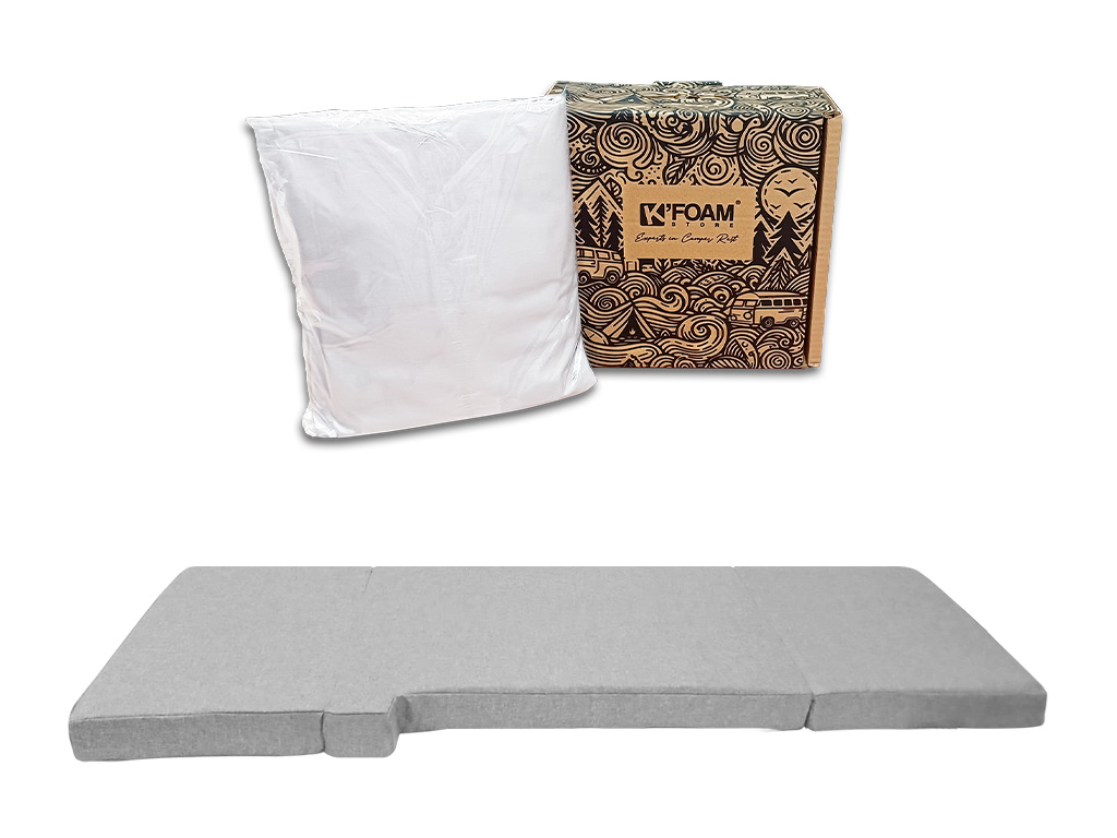 K'Foam Ducato voorbed met lakenpakket