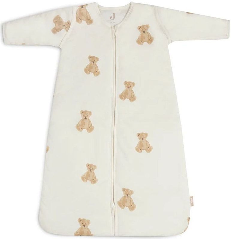 Jollein Baby Slaapzak Winter met afritsbare mouw - 70cm - Teddy Bear - Winterslaapzak