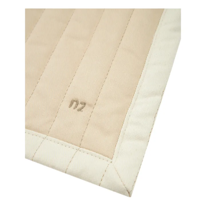 Nobodinoz Couverture matelassée Leopard | Noisette