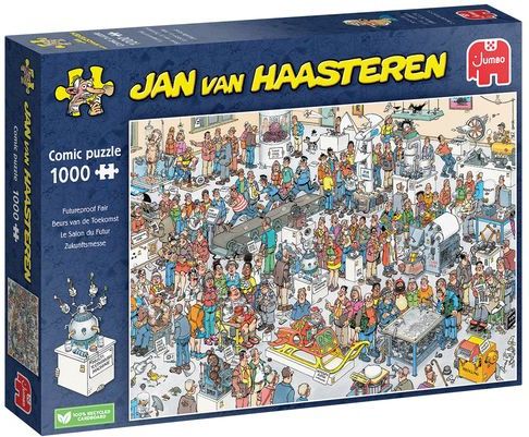 Jan Van Haasteren - Futureproof Fair - Puzzel - Multikleur - 1000 Stukjes