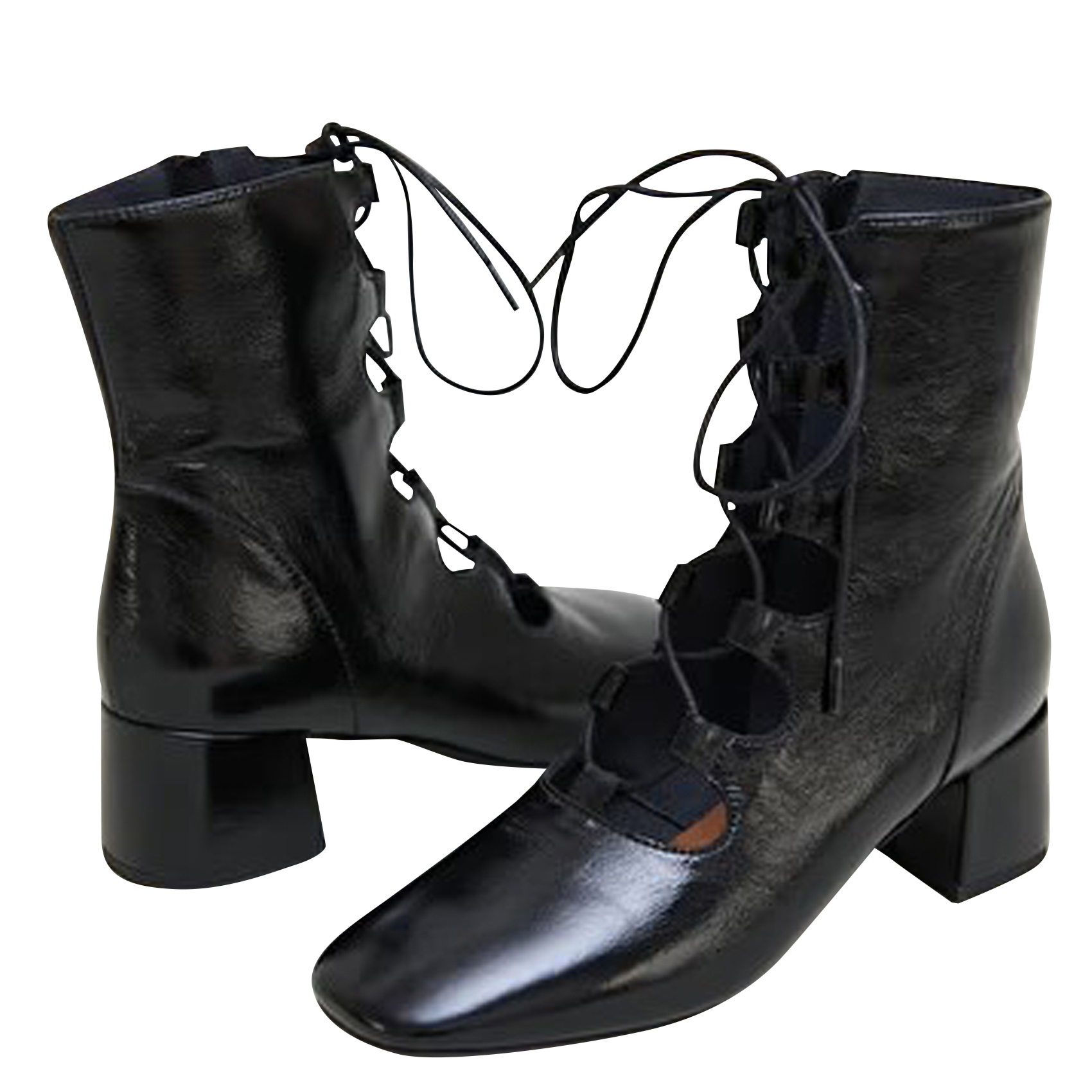 DAMSO - Bottines en cuir| Noir