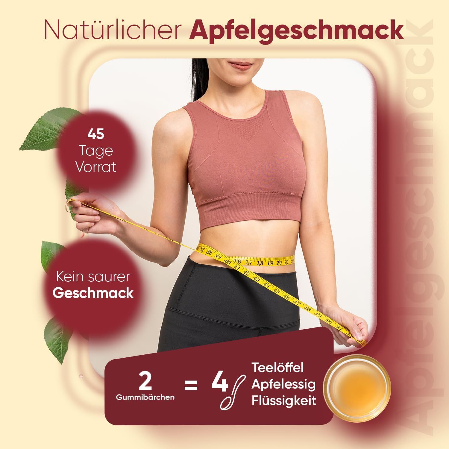 WeightWorld Apfelessig Gummibärchen 1000mg