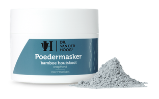 Dr Van der Hoog Poedermasker Bamboe Houtskool 70GR