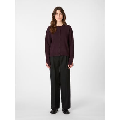 Damen Strickjacke, Bordeaux