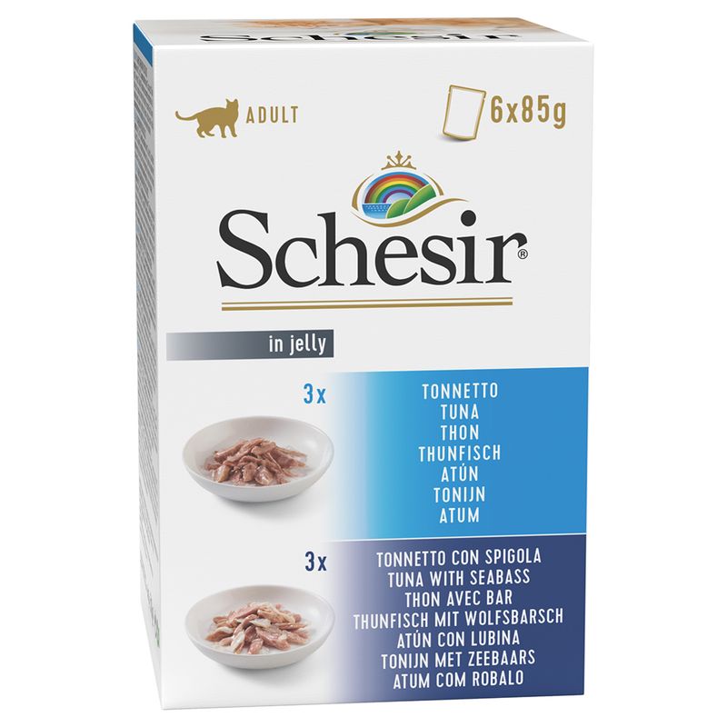 Schesir en gelée ou en sauce 12 x 85 g