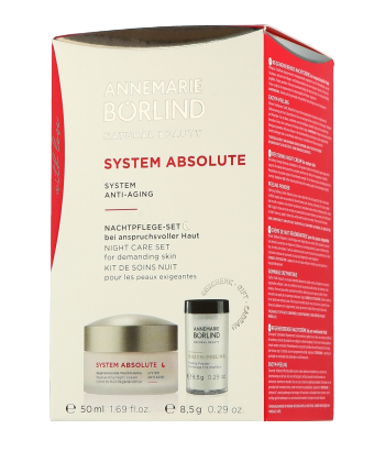 Annemarie Börlind System Absolute Set mit Regenerierende Nachtcreme 50ml-5ml