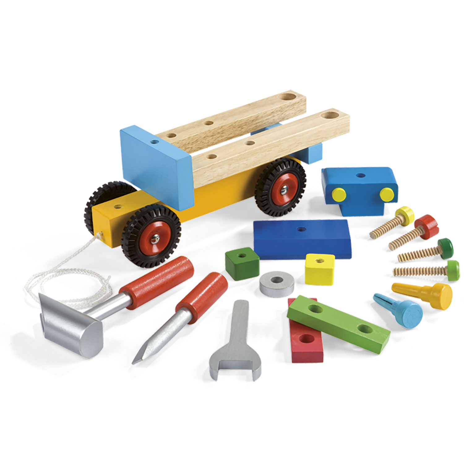 Janod Vrachtwagen met Accessoires
