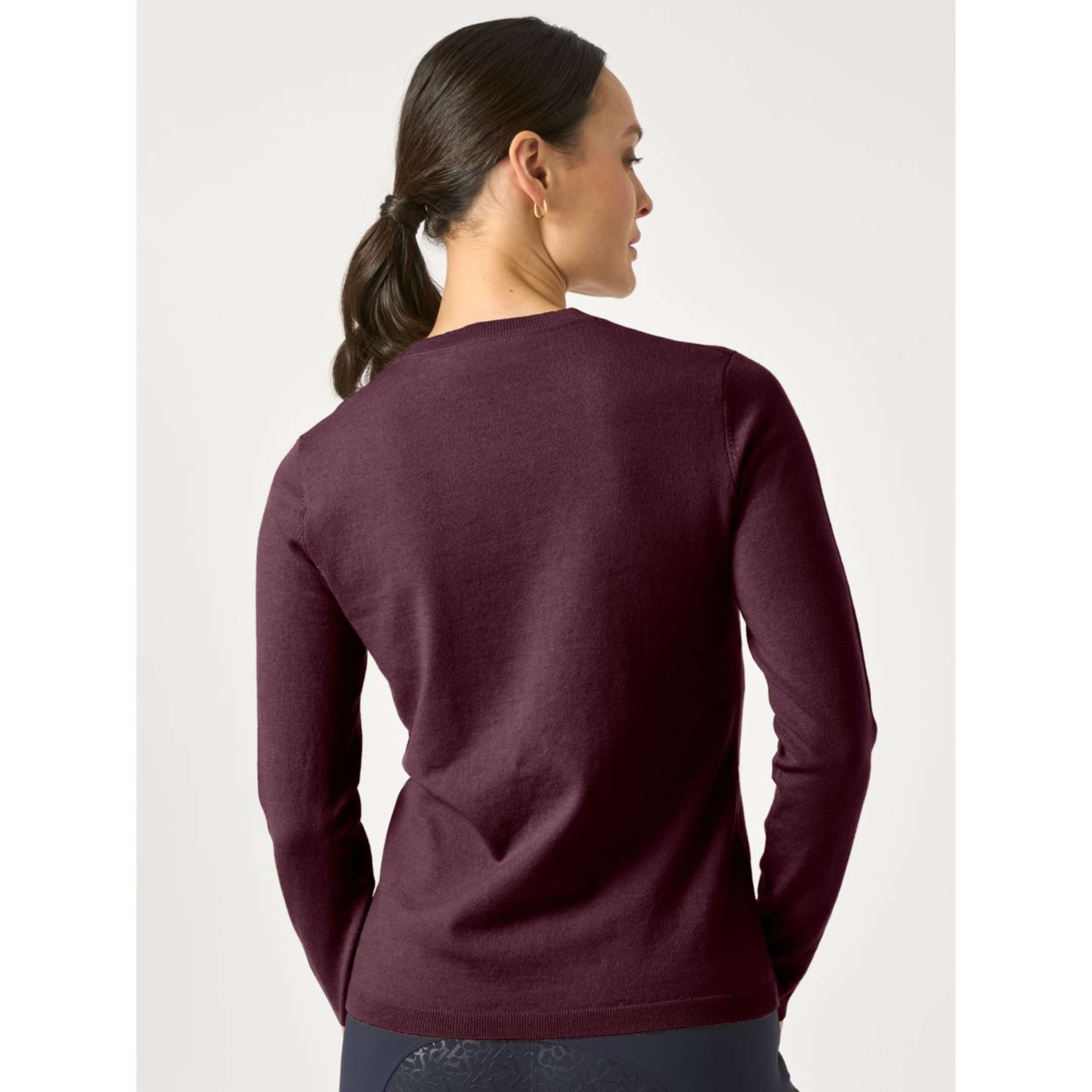PS of Sweden Trui PS Logo Plum
