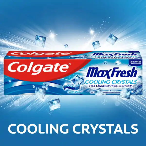 Max Fresh Cooling Crystals Zahnpasta Cool Mint