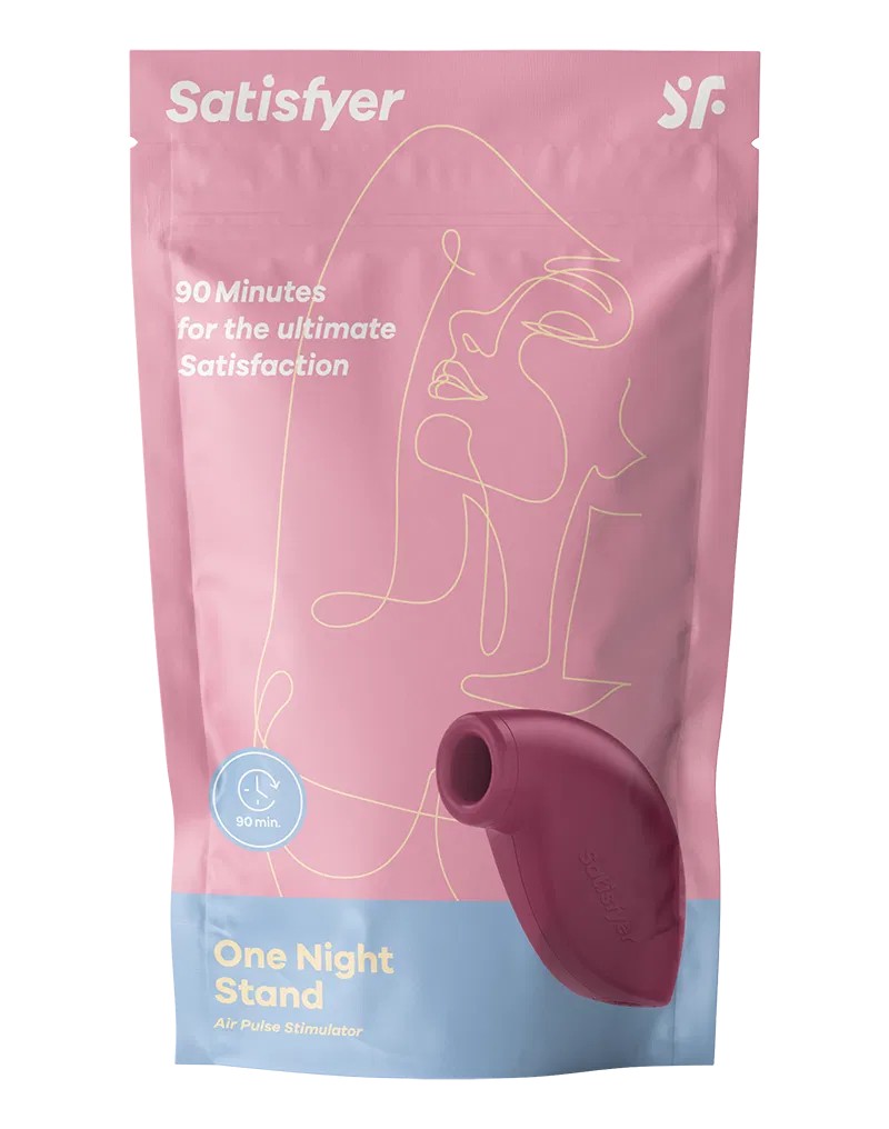 Satisfyer One Night Stand Air Pulse Stimulator – Purple (1 stuk)