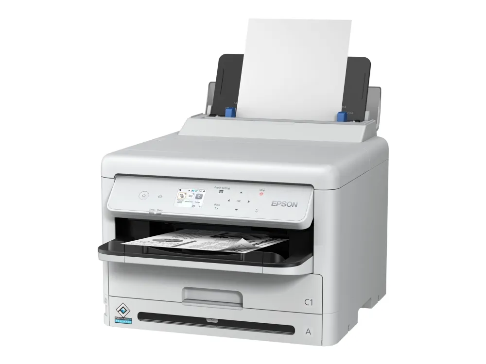 Epson WorkForce Pro WF-M5399DW - Printer - S/H - Duplex - blækprinter - A4/Legal - 1200 x 2400 dpi - op til 25 spm - kapacitet: 330 ark - USB 2.0, Gigabit LAN, Wi-Fi(ac)