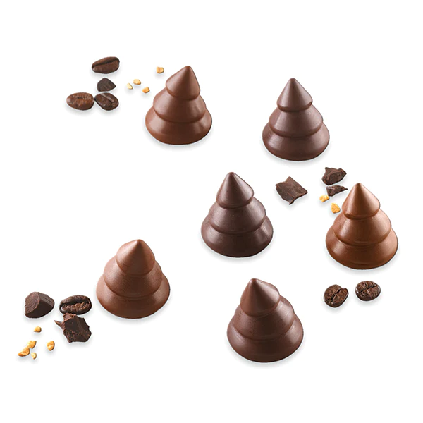 Moule silicone 15 Choco Tree Silikomart